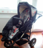 Detský kočík DorJan Danny Sport 3 Line Flower – fotka 2