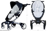 ORBIT BABY 2014 STROLLER TRAVEL SYSTEM G2 WITH BASSINET CRADLE G2 MOCHA – fotka 3
